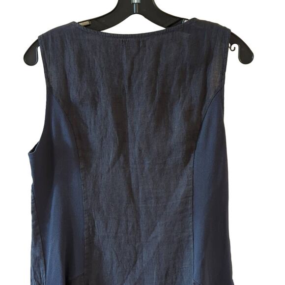 EUC Lina Tomei Linen Shift Dress, M - Picture 6 of 7